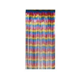 Cortina Metalizada Decorativa Multicolor Vertical 200x100 cm Fiesta Celebraciones Precio: 1.6819. SKU: B176EZT3ZG