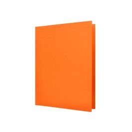 Subcarpeta Liderpapel A4 Naranja Intenso 180 gr-M2 50 unidades