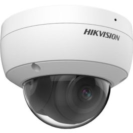 Hikvision Cámara IP Minidomo 4MP 2.8mm Antivandálico IR 30m WDR IK10 IP67 PoE Micrófono Ranura SD