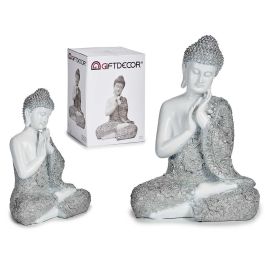 Buda Sentado Manos Resina Gr Bl Pl Giftdecor 18X33CM (4 Unidades) Precio: 96.8899998. SKU: B1GB6BSFPQ