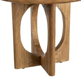 Mesa Centro Miel Madera de Mango 55 X 55 X 47 cm