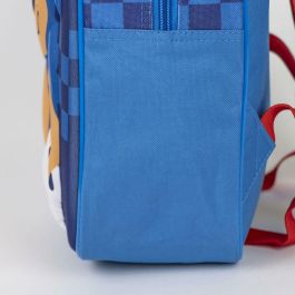 Cerdá Mochila Infantil 3D Sonic, ideal para niños de 2 a 8 años, 25 x 31 x 10 cm, color azul
