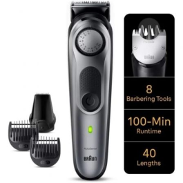 Braun Recortadora de Barba Serie 7 BT7420 - 40 Ajustes de Longitud, Recortadora de Precisión, Incluye Base de Carga, Batería y 6 Accesorios Precio: 108.49999941. SKU: B16KELDFMM