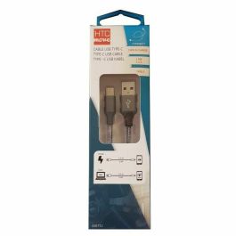 Htc Equipement M500 - Cable de Carga y Datos para Dispositivos USB Tipo C 2.4A con Conectores de Aluminio y Cable Trenzado Reforzado 1.5m Precio: 18.49999976. SKU: B1CS8J7AY9