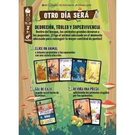 SD GAMES Otro Día Será Juego de Mesa Español (+8 años, 2-5 jugadores, 15-20 min) Caza Animales