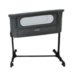 Nania Cama Cododo DODI Gris para Bebés 0-6 Meses, Ajustable 5 Alturas de Cama y Colchón 4 cm Incluido