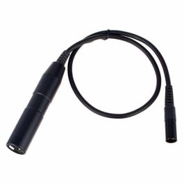 AKG Adaptador de Alimentación Phantom a Conexión-L con Mini XLR Macho para Micrófonos, Interruptor de Corte de Graves, Cable 50cm