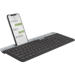 Logitech Teclado Inalámbrico Multi-Dispositivo Slim K580 para Ordenador, Tablet y Smartphone