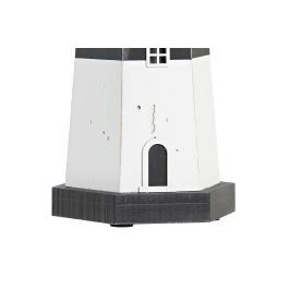 Decoracion Luminosa Atlantico DKD Home Decor Blanco Negro 14 x 42 x 16 cm Decoracion Luminosa Atlantico DKD Home Decor Blanco Negro 14 x 42 x 16 cm