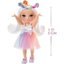 Rainbow High LIT35051531203 Muñeca Littles Rainbow de Juguete 15cm con Mascota - Regalo para Niños +4 Años