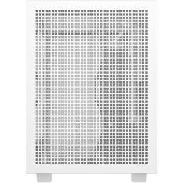 Deepcool Caja Ordenador Gaming Micro Torre CH260 Blanco - Soporte para Radiadores 360mm, Ventiladores Múltiples, USB Tipo C, Vidrio Templado