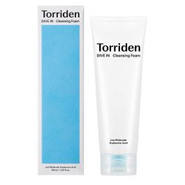 Torriden DIVE-IN Espuma Limpiadora con Ácido Hialurónico de Bajo Peso Molecular 150 ml