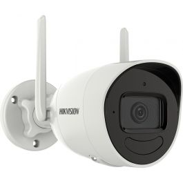 Hikvision DS-2CV2041G2-IDW(W)(2.8mm) Cámara IP Bullet IR 4MP Wi-Fi/Alámbrica Exterior IP66 con Visión Nocturna y Audio