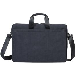 RIVACASE 8355 - Bolsa para portátil Biscayne de 17.3 pulgadas, color negro