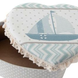 Caja Mediterraneo DKD Home Decor 10 x 7 x 19 cm Set de 2