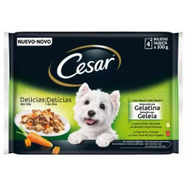 Cesar Multipack Seleccion Gelatina 13x4x100 gr Pouch Precio: 44.9499996. SKU: B1DLF7FVFW