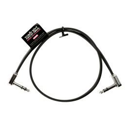 Ernieball Cable Eb Patch Flat Ribbon Trs 24" Negro Cable de Conexión Estéreo de Perfil Plano para Pedalera Precio: 17.5000001. SKU: B1BABVEESS