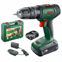 Bosch UniversalImpact 18 Taladro percutor con 2 baterías 1,5Ah, 20 posiciones de par, 2 velocidades, diseño ergonómico