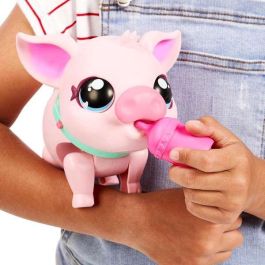 Little Live Pets Cerdito My Pet Pig Interactivo, ¡Come y Camina!, con 25 Sonidos, 30 cm, Juguete para Niños +4 años