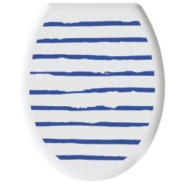 Asiento de inodoro GELCO DESIGN - Bisagras de plástico - Polipropileno - Motivo marino - Azul Majorelle Precio: 28.69000024. SKU: S7135658