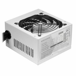 Mars Gaming Fuente de Alimentación Al. MPIII650W 650W ATX Ultra Silent, Cables Planos Extra Largos, Ventilador 120mm