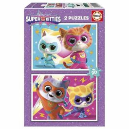 Puzzle 2x20 superkitties Puzzle 2x20 superkitties