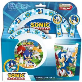 Set de plato, cuenco, vaso, cuchara y tenedor sonic (apto para microondas) Precio: 9.78999989. SKU: B169ZJBETK