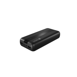 NATEC Trevi Power Bank / Batería Externa 20000 mAh de Polímero de Litio con Múltiples Puertos USB-A y USB-C, Color Negro Precio: 23.50000048. SKU: S5615277