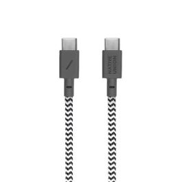 Native Union Belt Cable USB-C a USB-C 1.2 Metros Carga Rápida con Power Delivery Diseño Cebra Native Union Belt Cable USB-C a USB-C 1.2 Metros Carga Rápida con Power Delivery Diseño Cebra