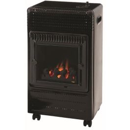 Favex Calentador Gas Butano Ektor Fire 3400W Infrableu - Recomendado Butagaz - Llamas Aparentes - 3 Potencias