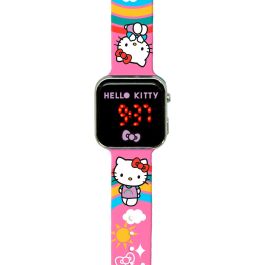 Kids Licensing Hk50201 Reloj Digital LED Hello Kitty para Niños, Función 24 Horas, Diseño Colorido con Hebilla Ajustable, +3 Años Kids Licensing Hk50201 Reloj Digital LED Hello Kitty para Niños, Función 24 Horas, Diseño Colorido con Hebilla Ajustable, +3 Años