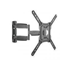 Ewent Soporte Pared TV EW1525 para Pantallas de 23 a 55 Pulgadas con 3 Puntos de Articulación y Extensión hasta 51 cm