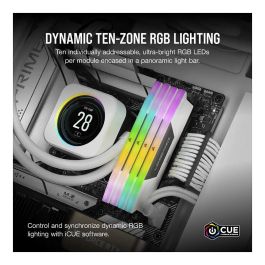 Corsair CMH64GX5M2B6400C32W - Kit 64GB (2x32GB) DDR5 6400MHz CL32 Vengeance RGB para PC