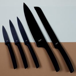 Cuchillo Chef Negro Hoja 19,5 Cook Concept