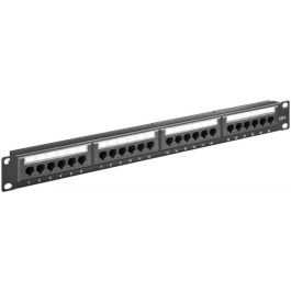 MicroConnect PP-013 Panel de parcheo CAT6 de 24 puertos, 19 pulgadas, para optimizar la gestión de cables y la infraestructura de red Precio: 53.58999976. SKU: B1BHTT7Z6R
