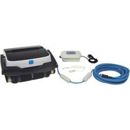 Ubbink Roboclean 3 Limpiafondos Automático para Piscinas (Paredes, Fondo, Línea de Agua) con Cable de 15m y Filtración 100µ