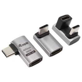EQUIP Adaptador USB 4.0 a USB-C 40Gbps 240W PD (3 Unidades) Gris Precio: 33.88999944. SKU: B1CRXLLFHM