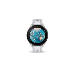 Reloj GPS conectado - GARMIN - Forerunner 165 - 1.2 - Blanco con pulsera Blanca y Gris Claro Reloj GPS conectado - GARMIN - Forerunner 165 - 1.2 - Blanco con pulsera Blanca y Gris Claro