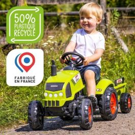 Falk Claas Arion Tractor de Pedales y Cargador Retroexcavadora con Remolque Basculante y Capó de Apertura para Niños 2-5 Años Falk Claas Arion Tractor de Pedales y Cargador Retroexcavadora con Remolque Basculante y Capó de Apertura para Niños 2-5 Años