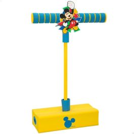 Saltador pogo Mickey Mouse 3D Amarillo Infantil (4 Unidades)