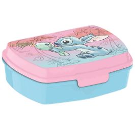 KIDS LICENSING Sandwichera + Cantimplora Aluminio Stitch Disney 500ml