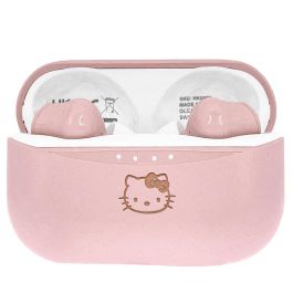 Hello Kitty Auriculares Inalámbricos Infantiles TWS Earpods Bluetooth 5.0 con Estuche de Carga, 6h Batería