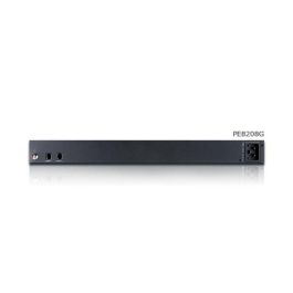 Aten PDU Inteligente 8 Puertos, Medido y Conmutado por Salida (7 x C13, 1 x C19) 16A 1U