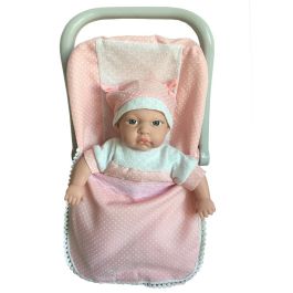 Tachan Muñeca Bebé Cuerpo Blando 30 cm con Saquito Rosa y 12 Sonidos, Pilas Incluidas, +3 años Precio: 24.50000014. SKU: B1JFPL6KQA