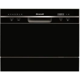 BRANDT DFC6519B - Lavavajillas independiente - 6 cubiertos - 49dB - Clas. F - Ancho. Los 55cm BRANDT DFC6519B - Lavavajillas independiente - 6 cubiertos - 49dB - Clas. F - Ancho. Los 55cm