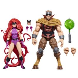 Hasbro Marvel Legends Series Blister 2 Figuras Medusa & Gorgon Inhumanos 15cm