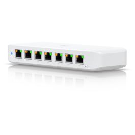 Ubiquiti Switch PoE Layer 2 con 8 Puertos RJ-45 GbE, 16 Gbps Capacidad de Conmutación, Diseño Compacto y Montaje Versátil