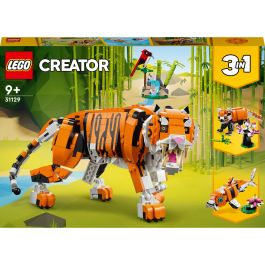 LEGO 31129 Creator 3 en 1 Su Majestad el Tigre, Set de Construcción de Juguetes de Animales para Niños y Niñas 9+ años Precio: 57.49999981. SKU: S7163425