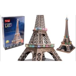 Explora AAALY36025 Rompecabezas 3D iluminado Torre Eiffel, Juego de construcción de 84 piezas, para 8 años en adelante Precio: 50.88999971. SKU: B14NLVTNDE