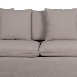 Sofá Taupe Tejido Salón 197 X 91 X 78 cm